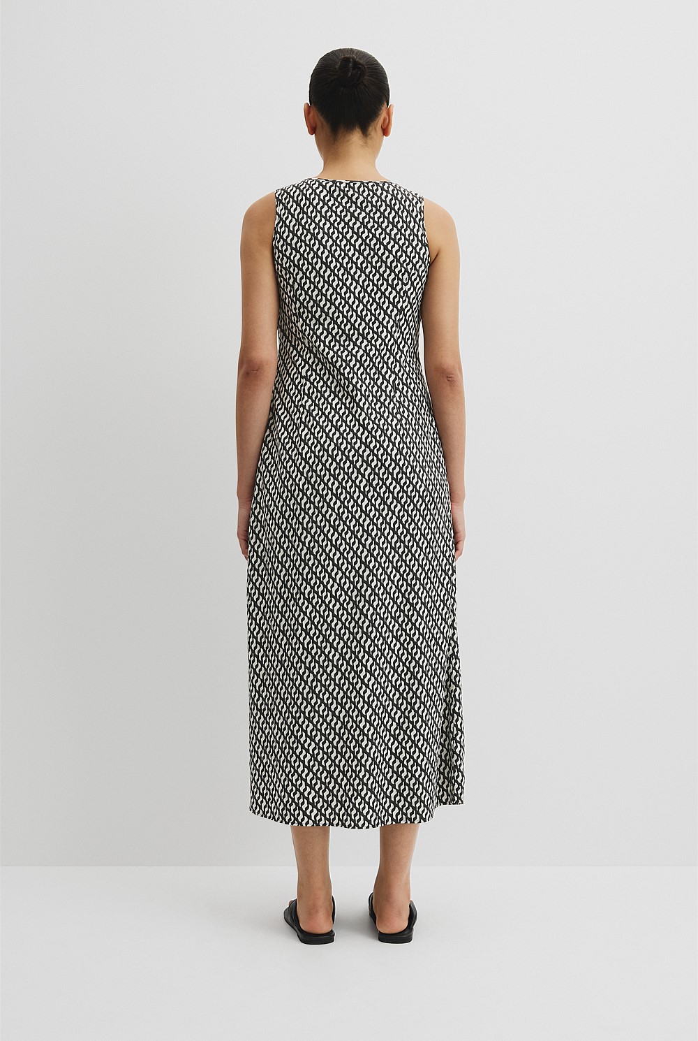 Print Maxi Tank Dress