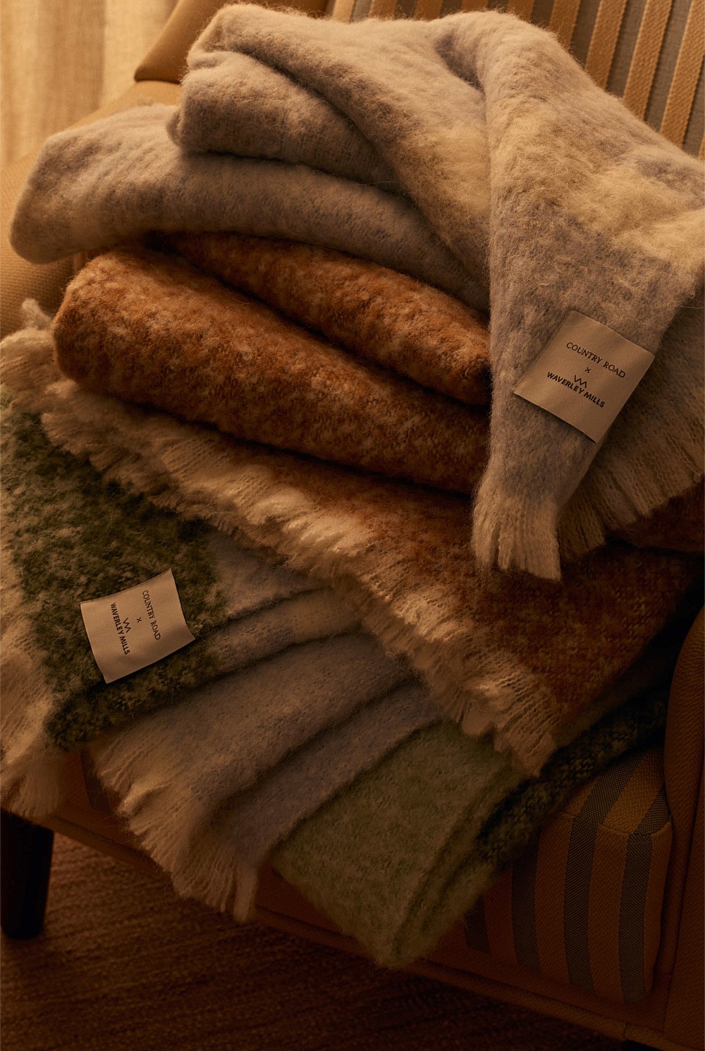 CR X Waverley Mills Nietta Throw