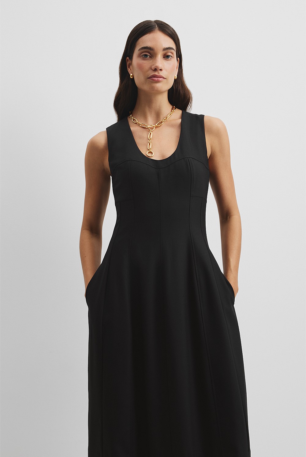 Corset Detail Dress