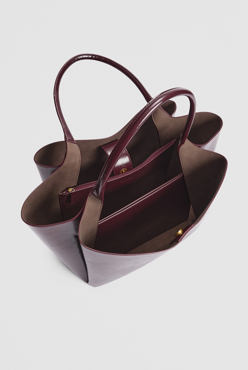 High Low Tote Bag