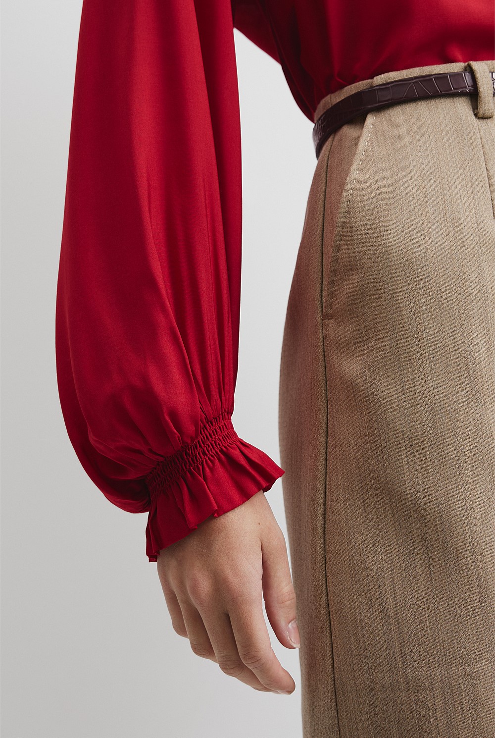 Draped Blouse