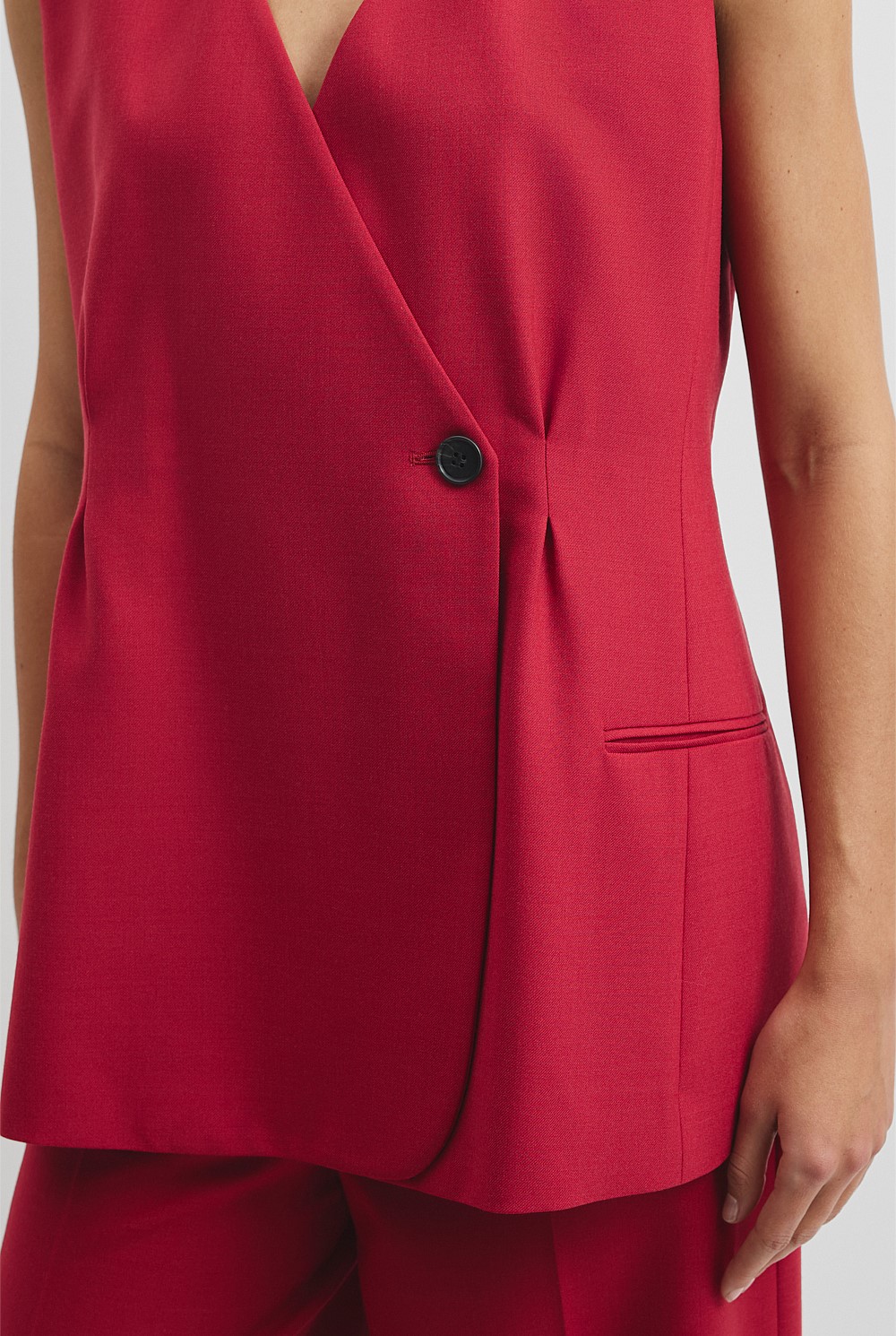 Tailored Tie Vest