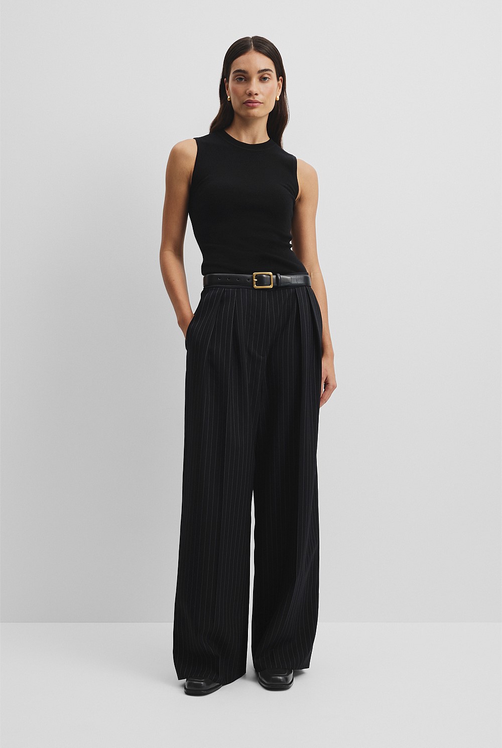 Wool Silk Tank