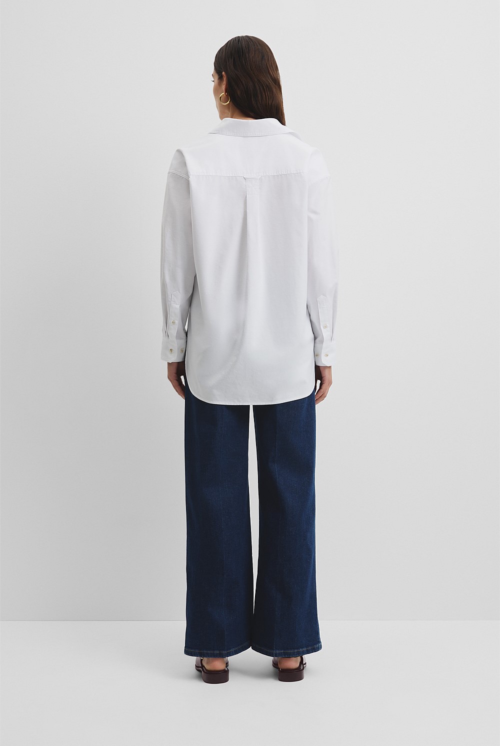 Oversized Australian Cotton Oxford Shirt