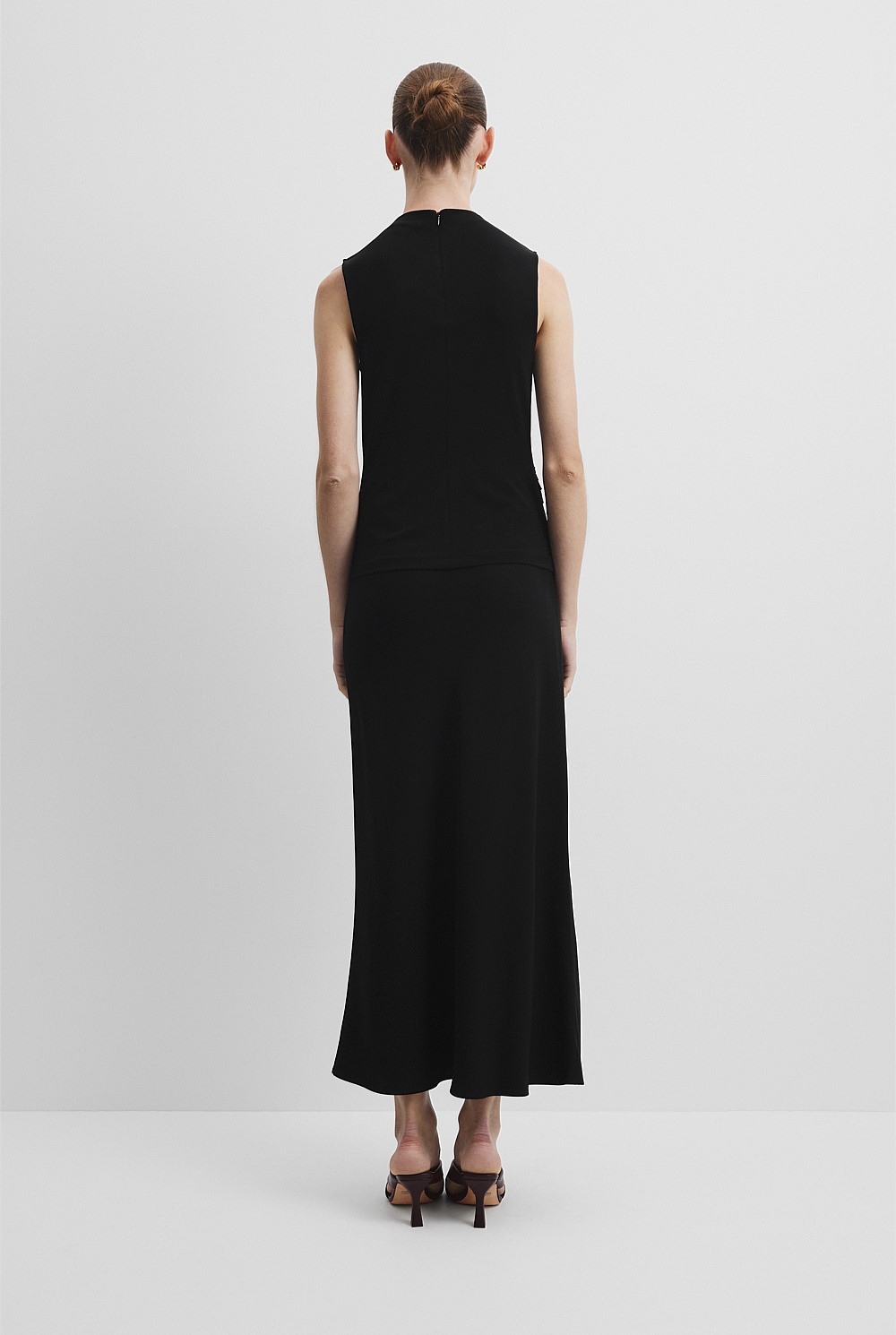 Crepe Drape Top