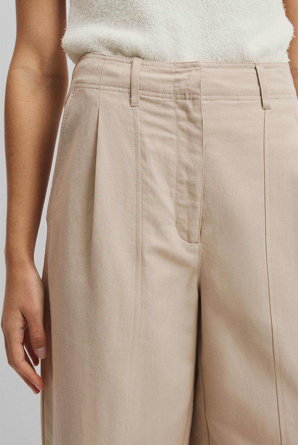 Australian Cotton Tapered Twill Pant