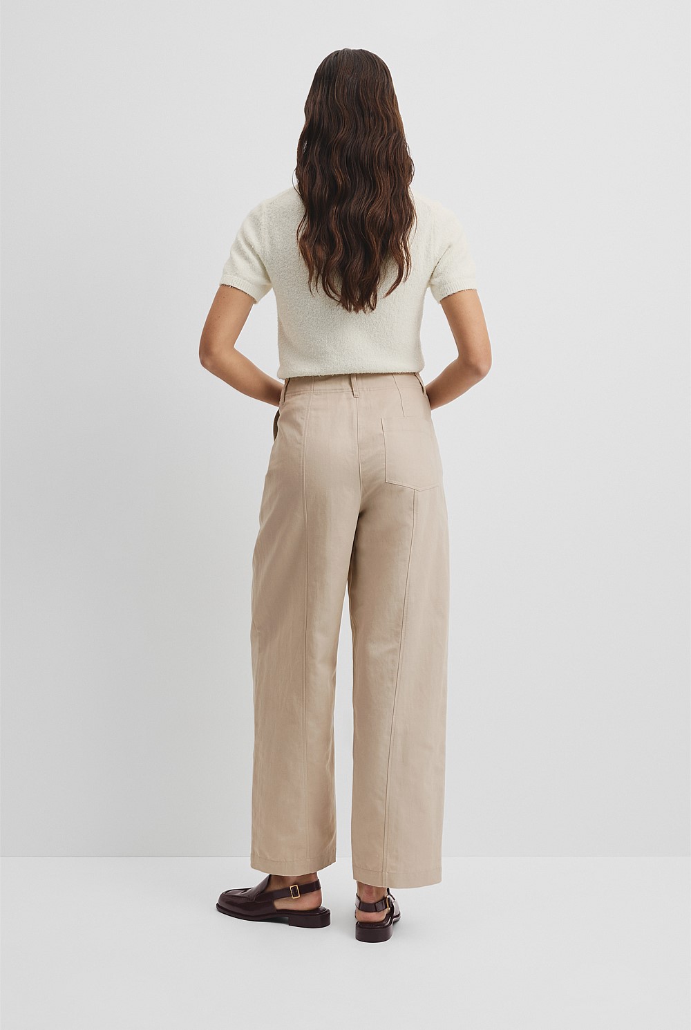 Australian Cotton Tapered Twill Pant