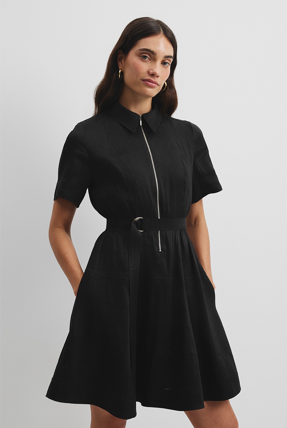 Panelled Mini Dress