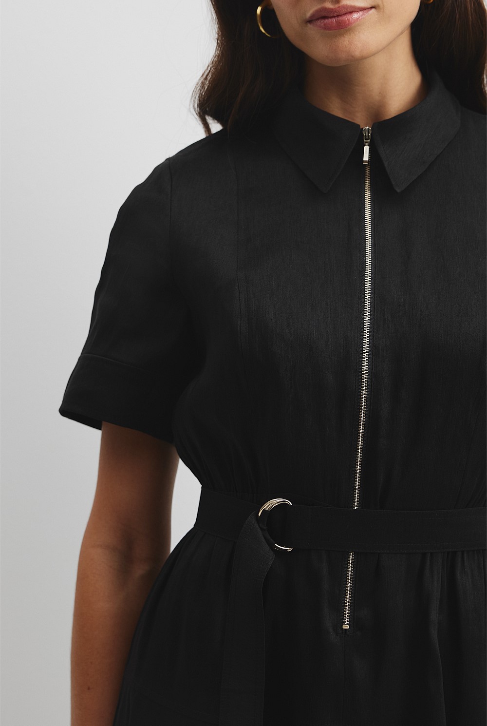 Panelled Mini Dress