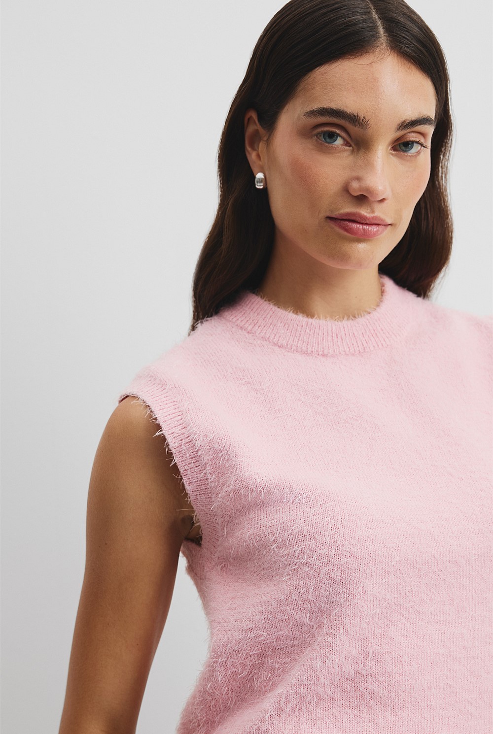Fluffy Knit Tank