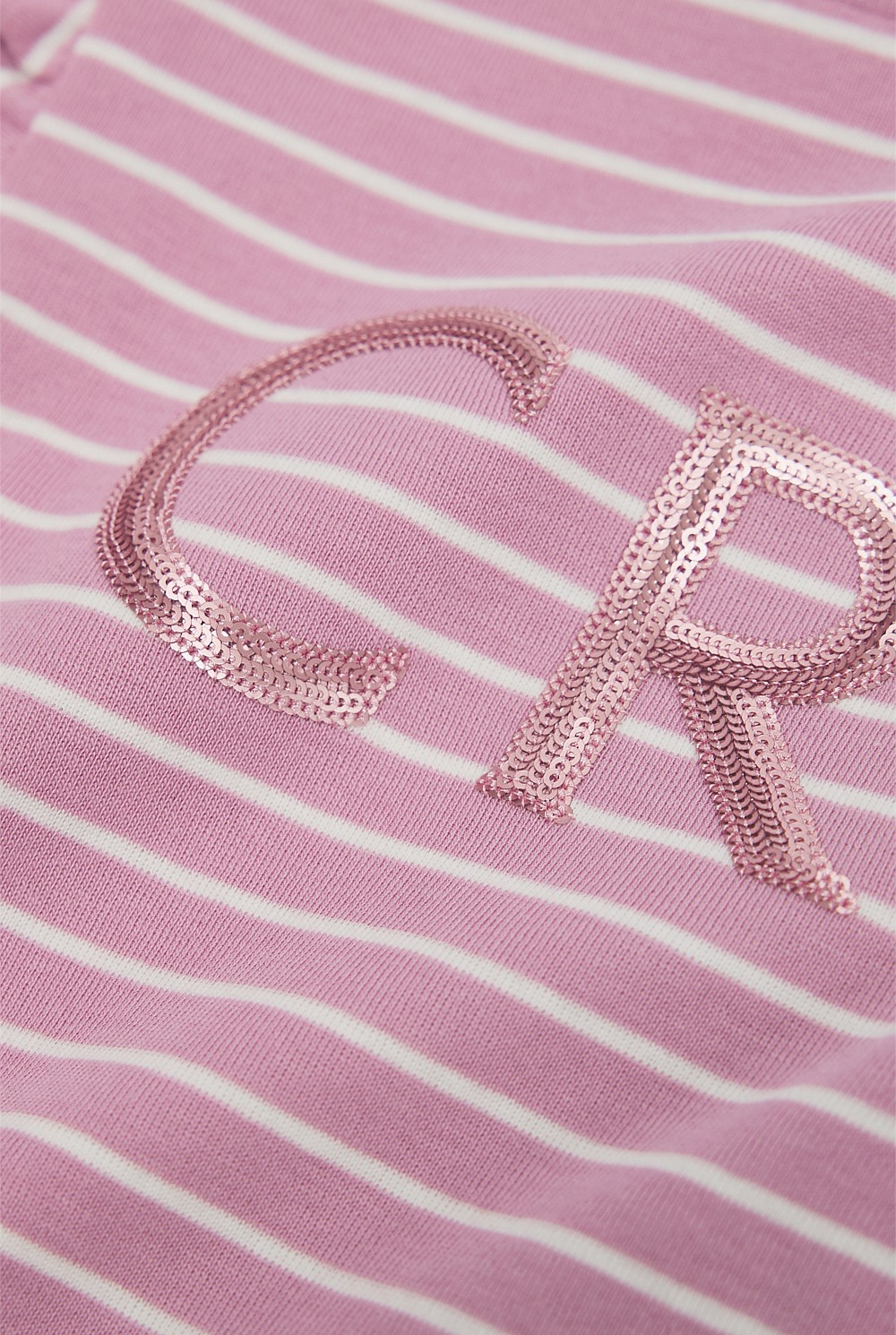 Australian Cotton Logo Frill T-Shirt