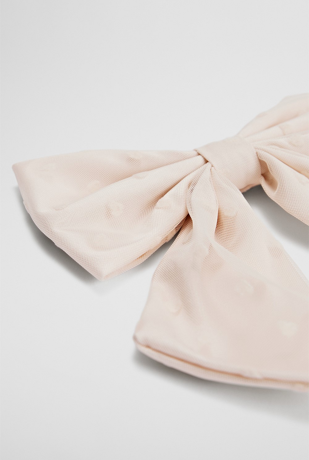 Heart Bow Clip
