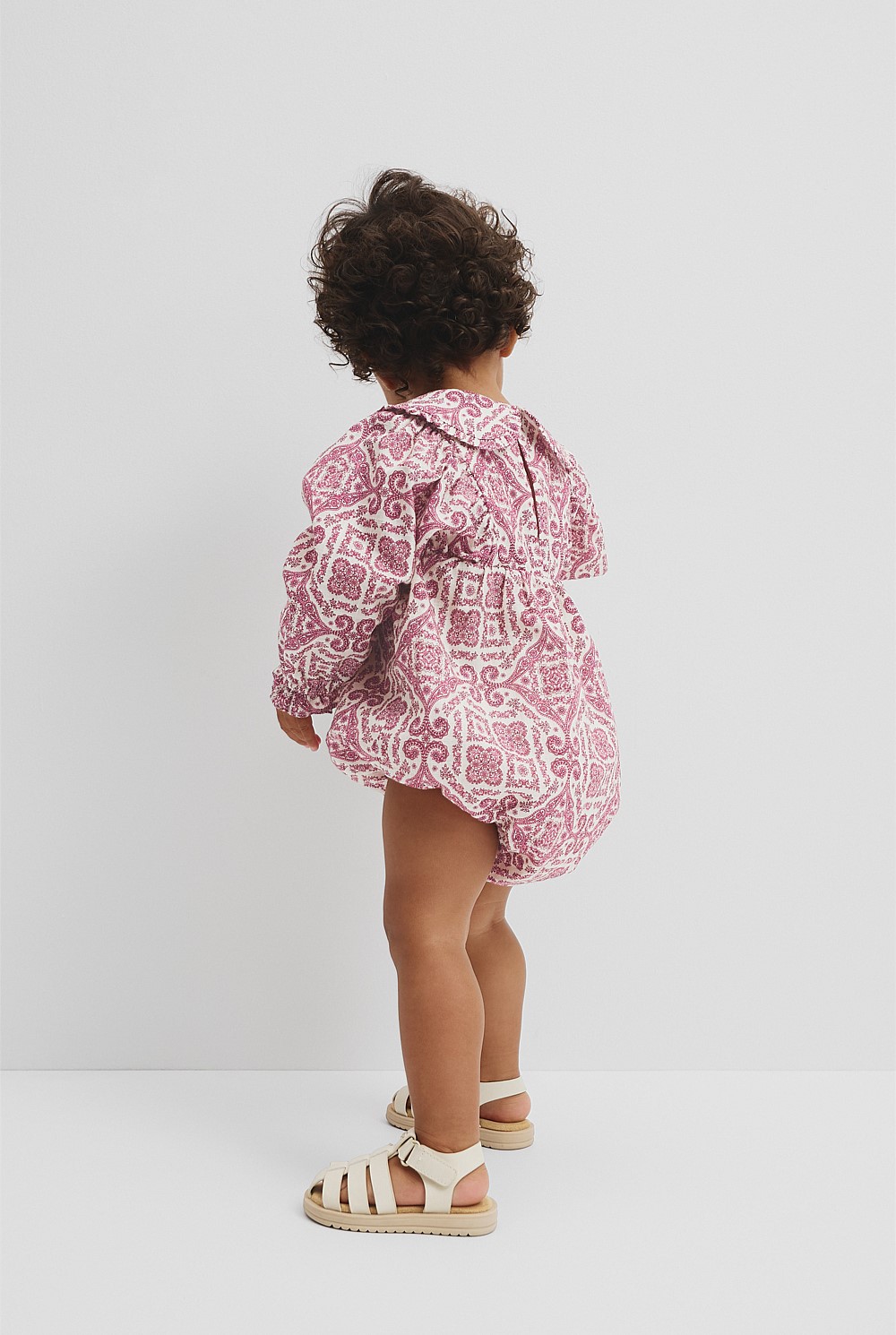 Frill Collar Romper