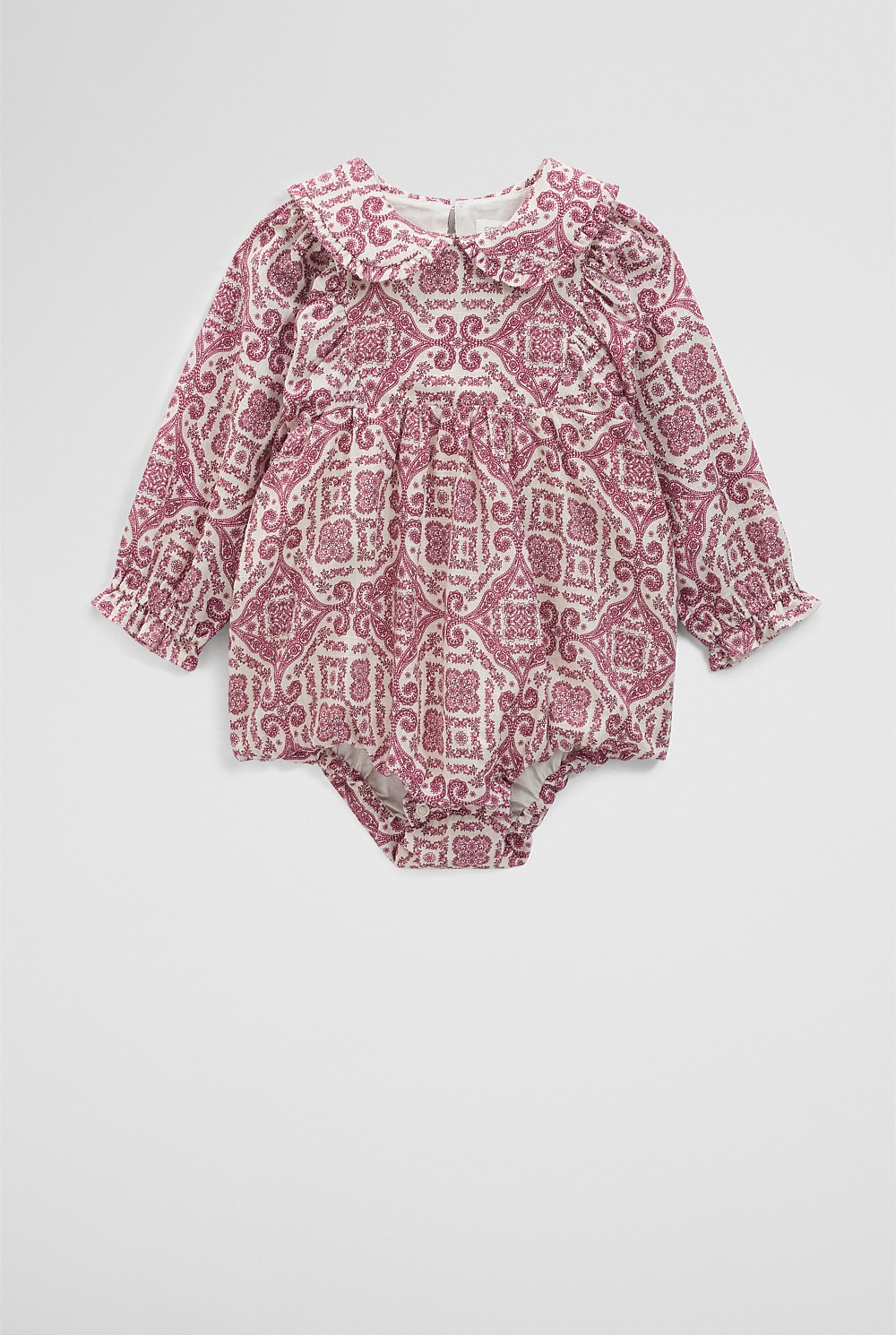 Frill Collar Romper