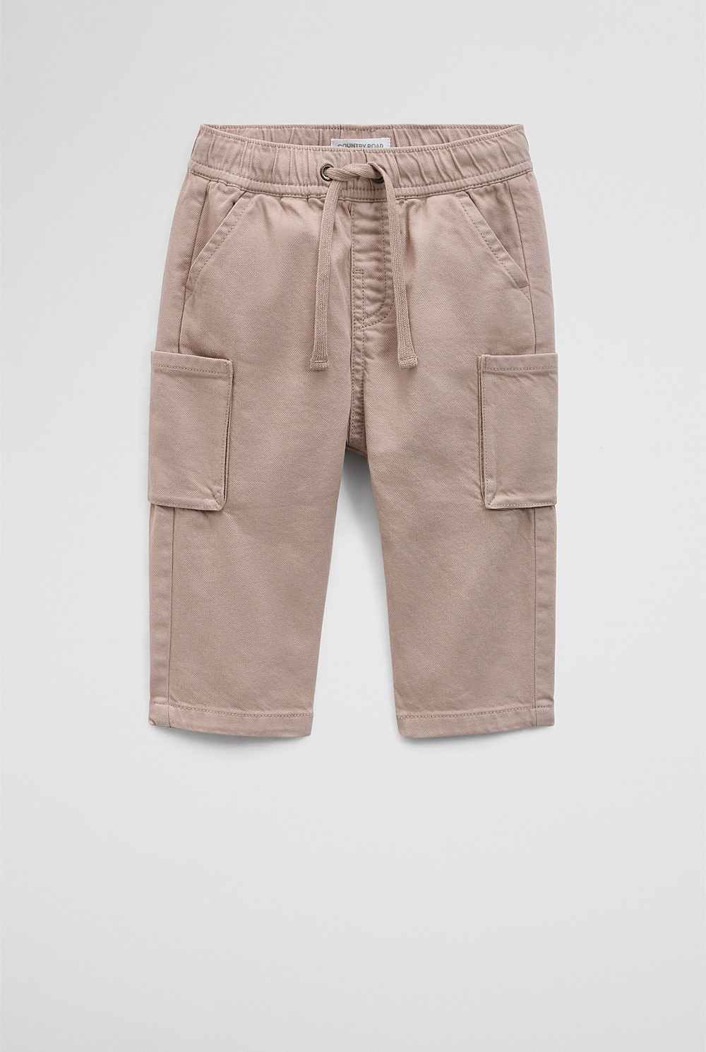 Australian Cotton Blend Relaxed Pull-On Pant