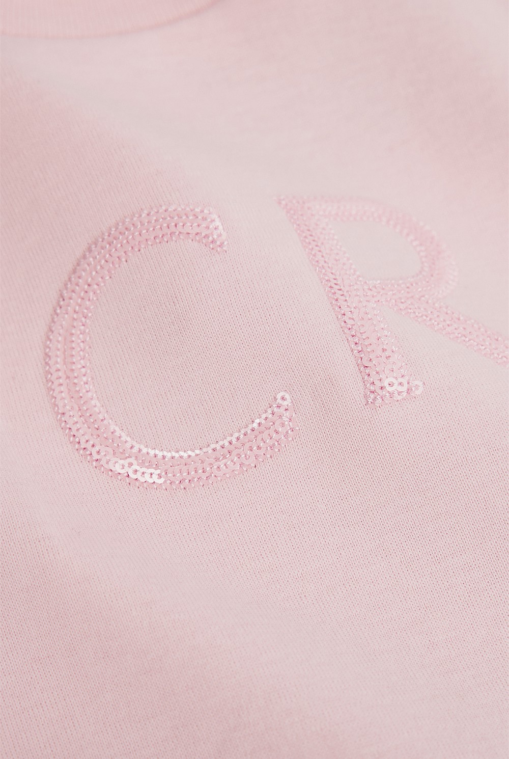 Long Sleeve Logo Frill T-Shirt
