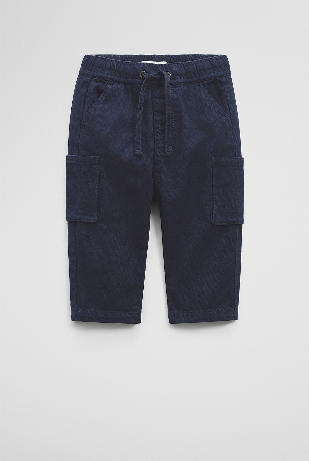 Australian Cotton Blend Relaxed Pull-On Pant