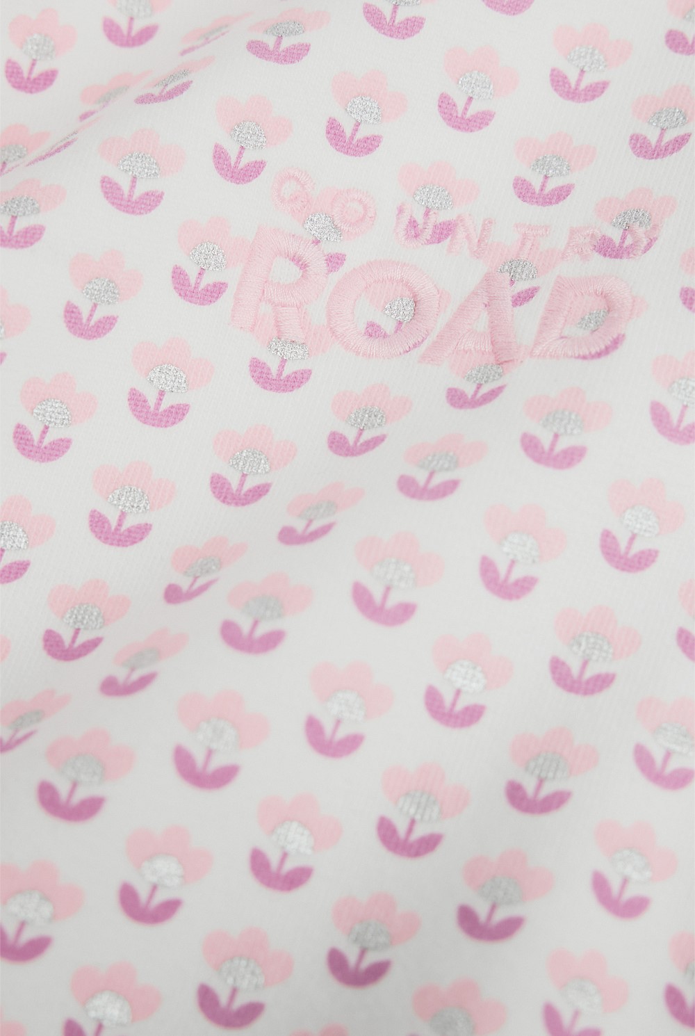 Organically Grown Cotton Blend Logo Zip Jumpsuit