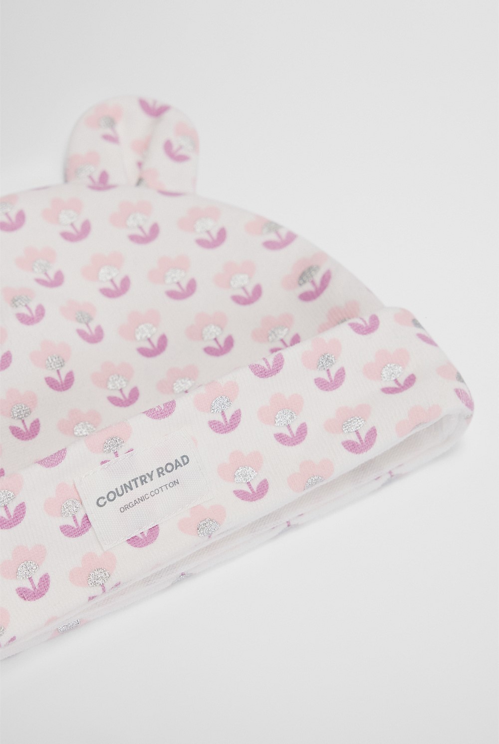 Organically Grown Cotton Newborn Beanie