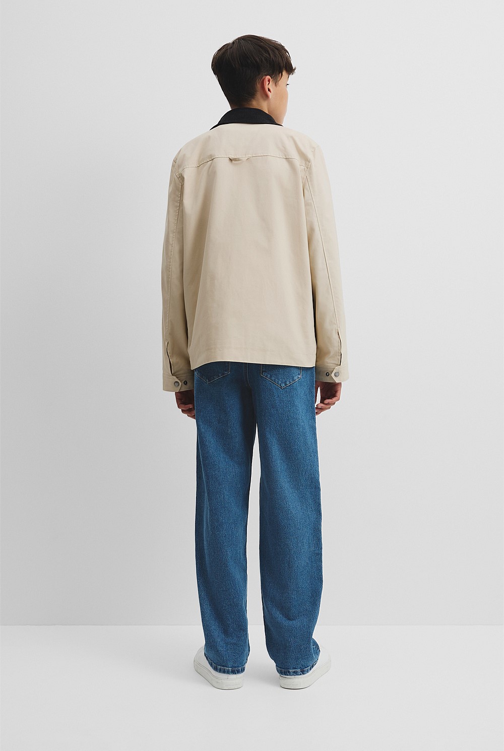 Teen Zip Through Barn Jacket