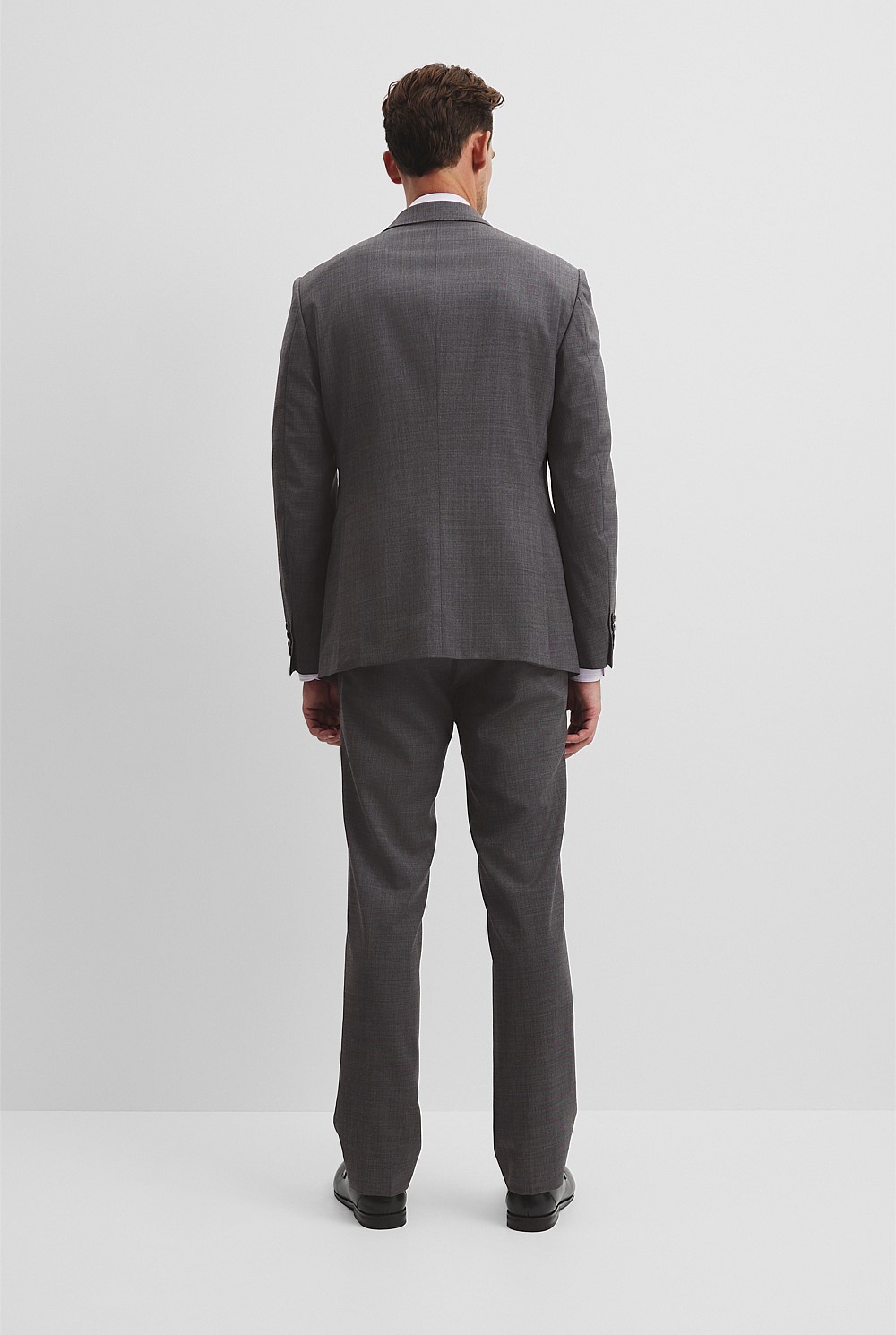 Single Breasted Wool Blend Jacket