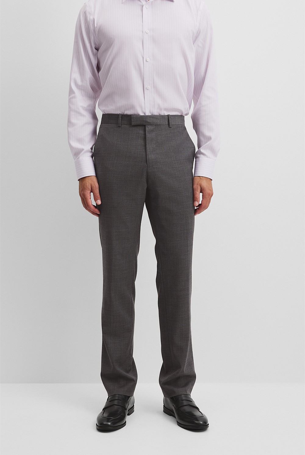 Regular Wool Blend Pant