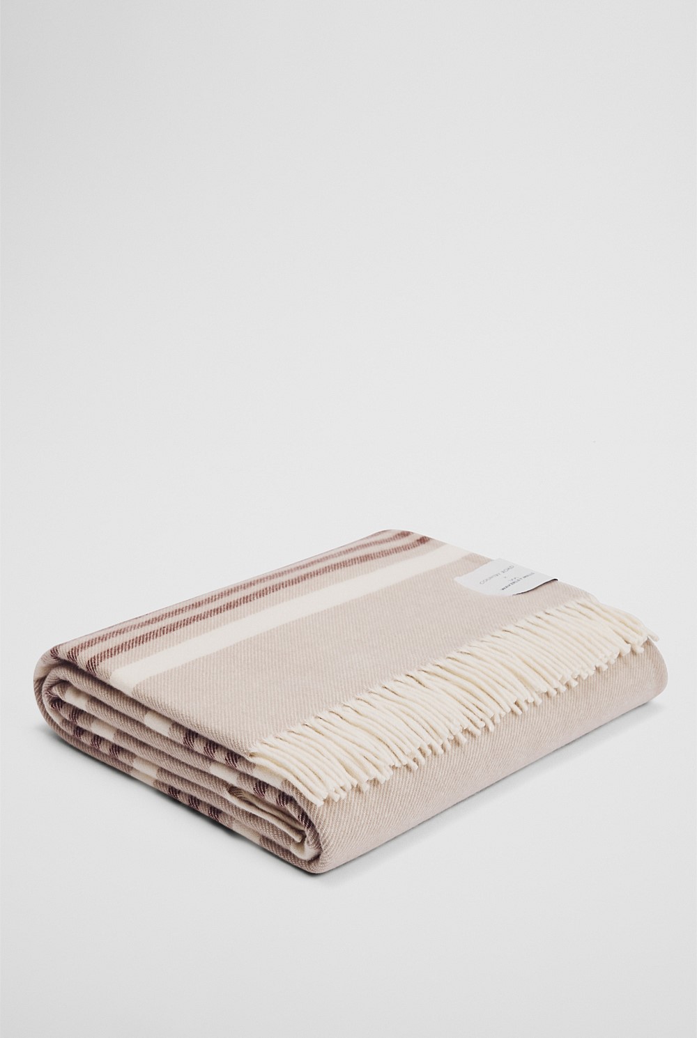CR X Waverley Mills Moya Merino Wool Throw