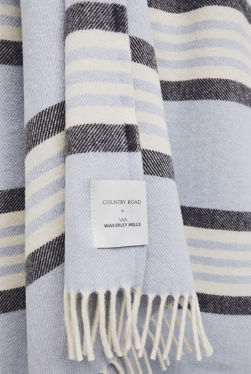 CR X Waverley Mills Moya Merino Wool Throw