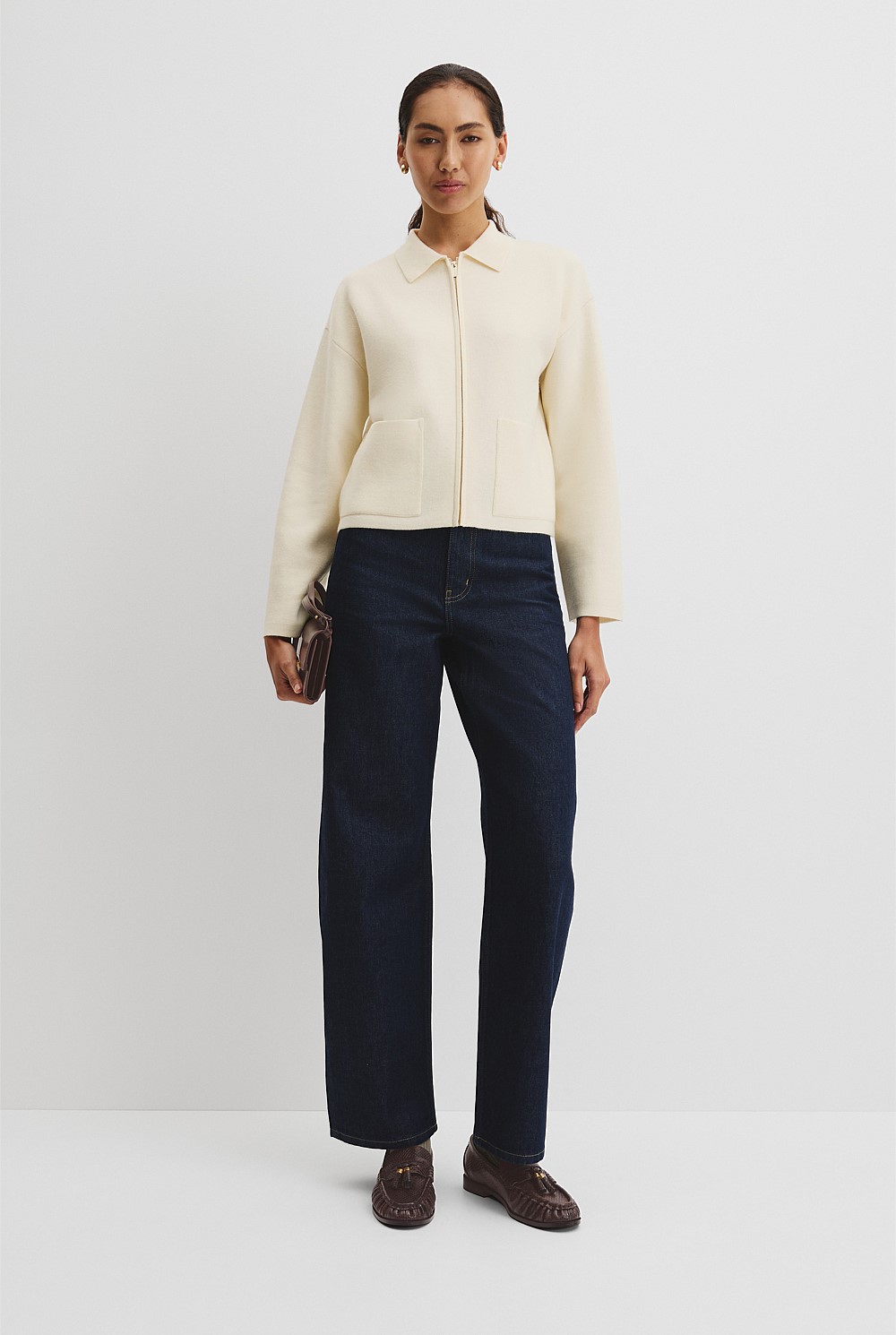 Zip Knit Jacket