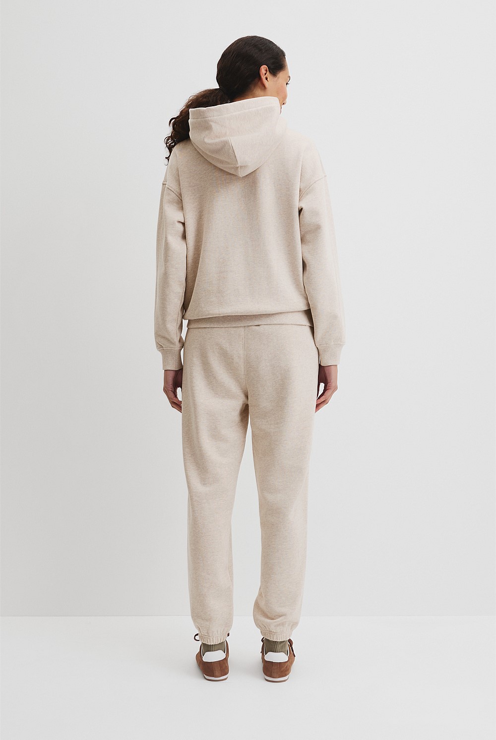 Australian Good Earth Cotton Pull Over Hooded Sweat