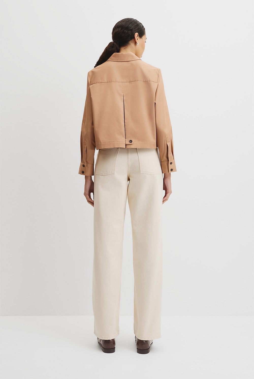 Crop Shacket