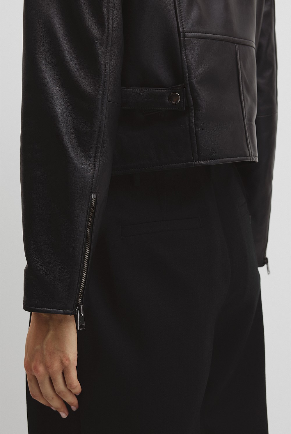 Leather Biker Jacket