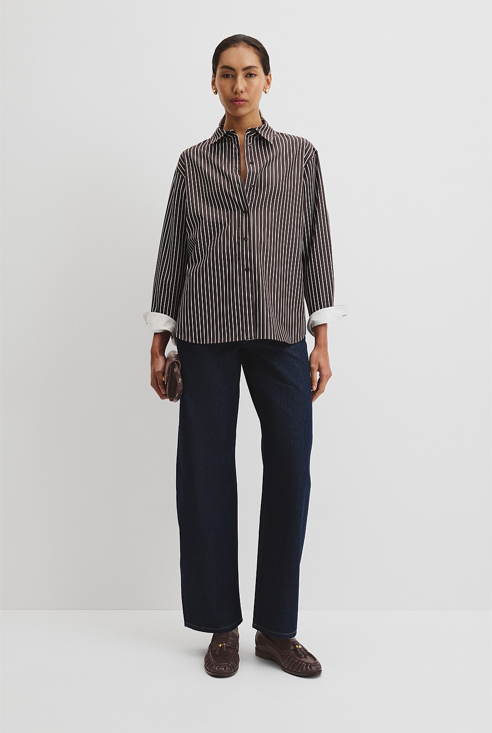 Australian Cotton Classic Stripe Shirt
