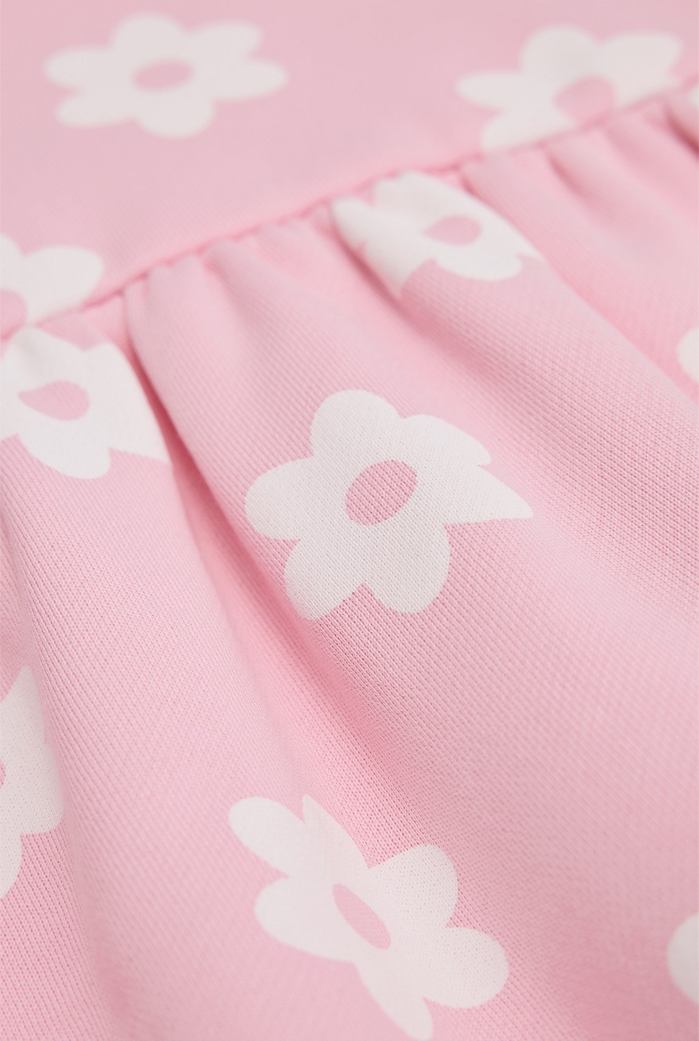 Australian Cotton Flower Sweat Dress
