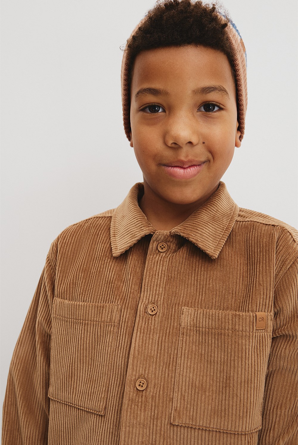Organically Grown Cotton Cord Shacket