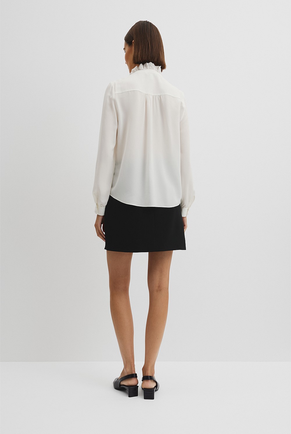 Long Sleeve Ruffle Shirt