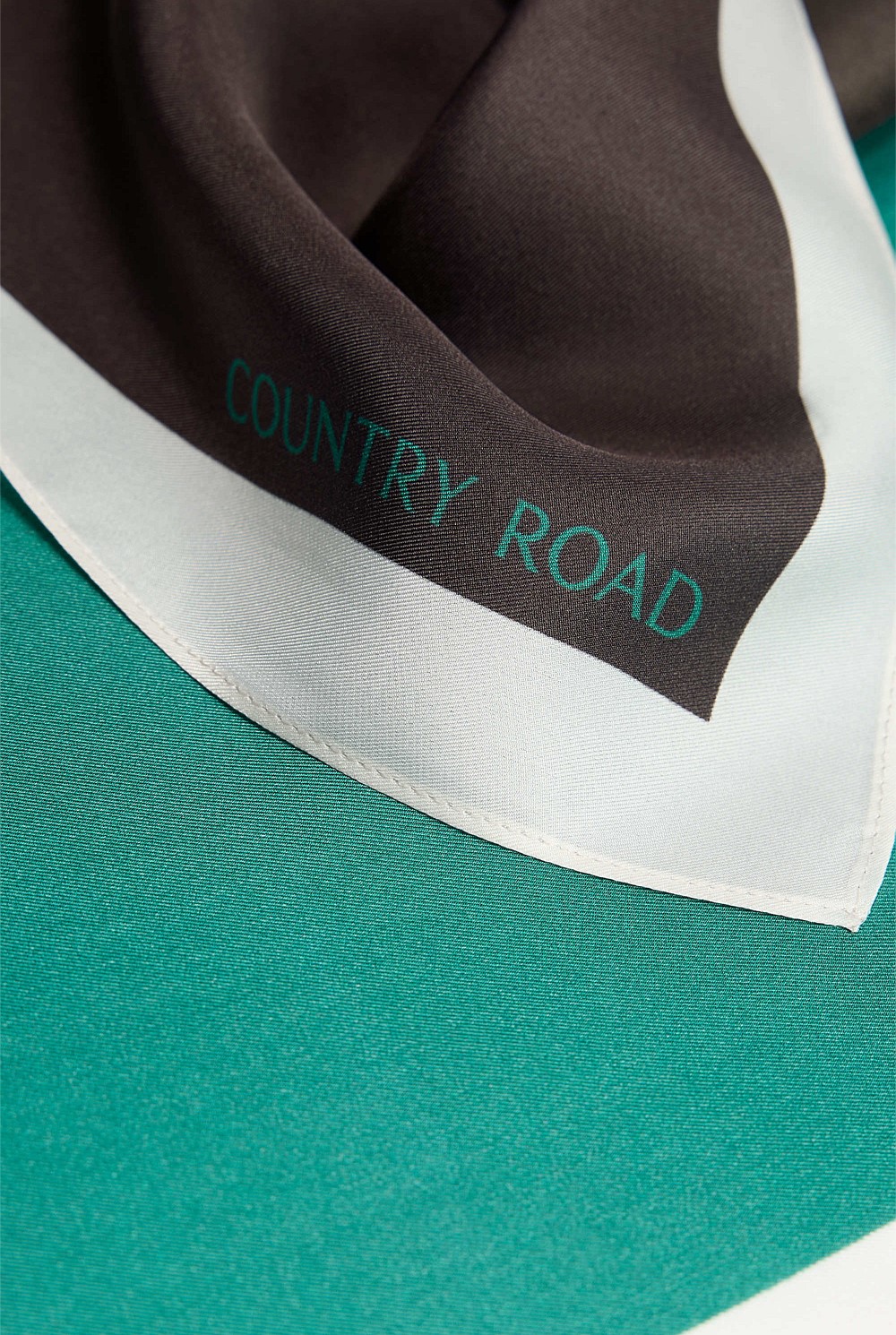 Silk Block Scarf