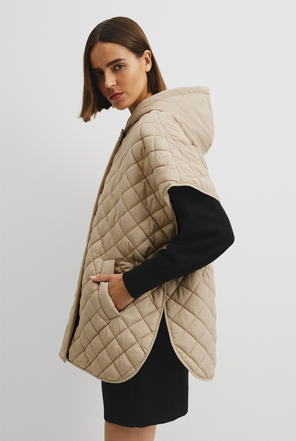Quilted Poncho
