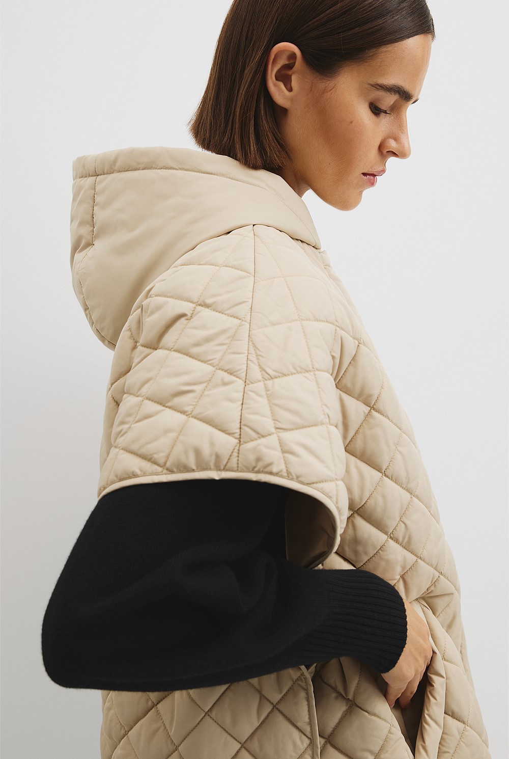 Quilted Poncho
