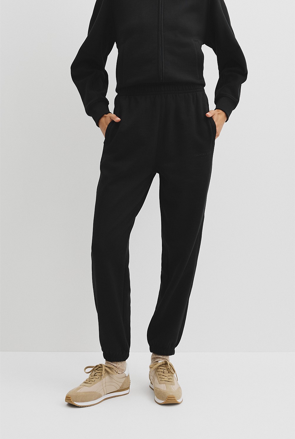 Australian Good Earth Cotton Cuffed Track Pant