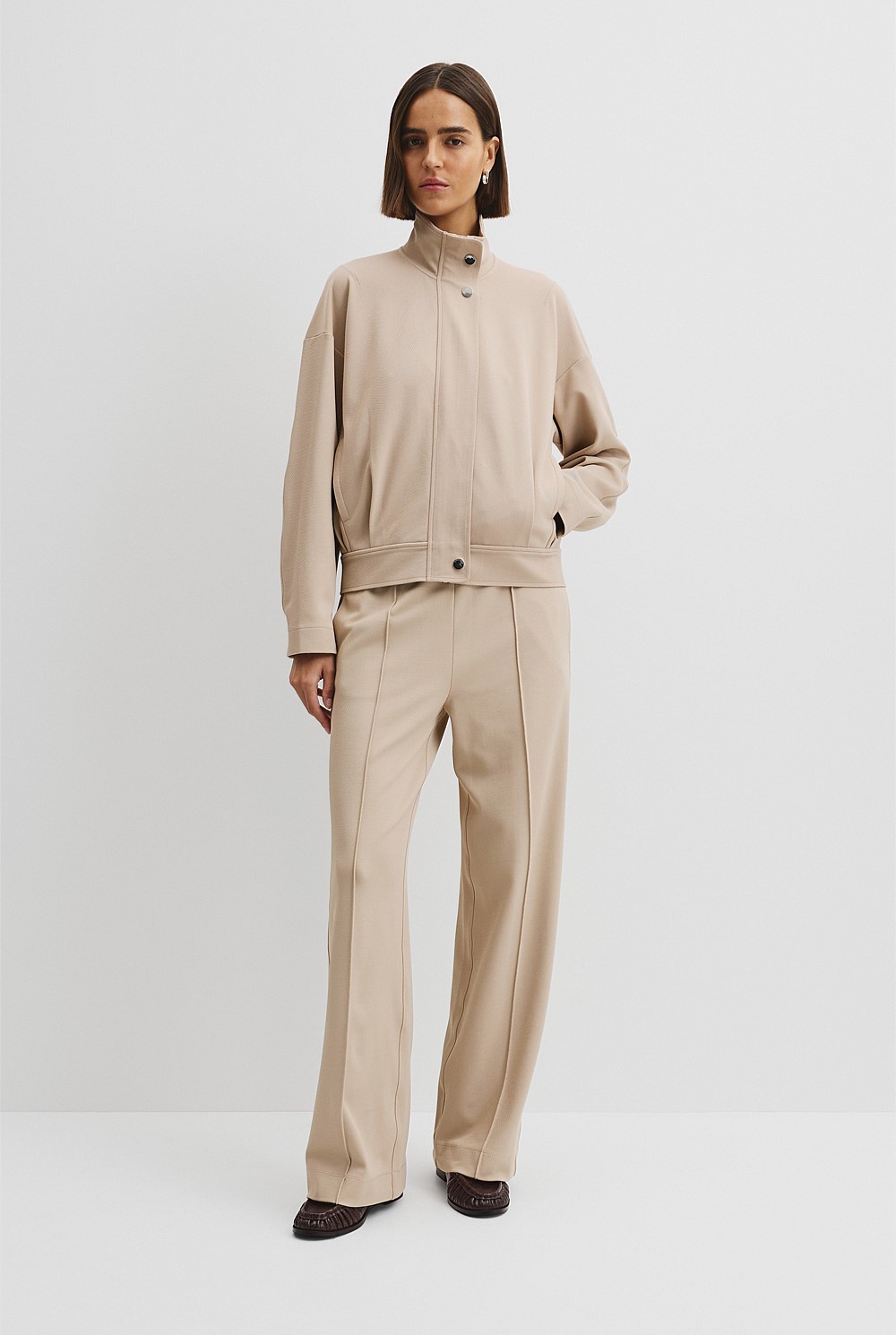 Twill Track Jacket