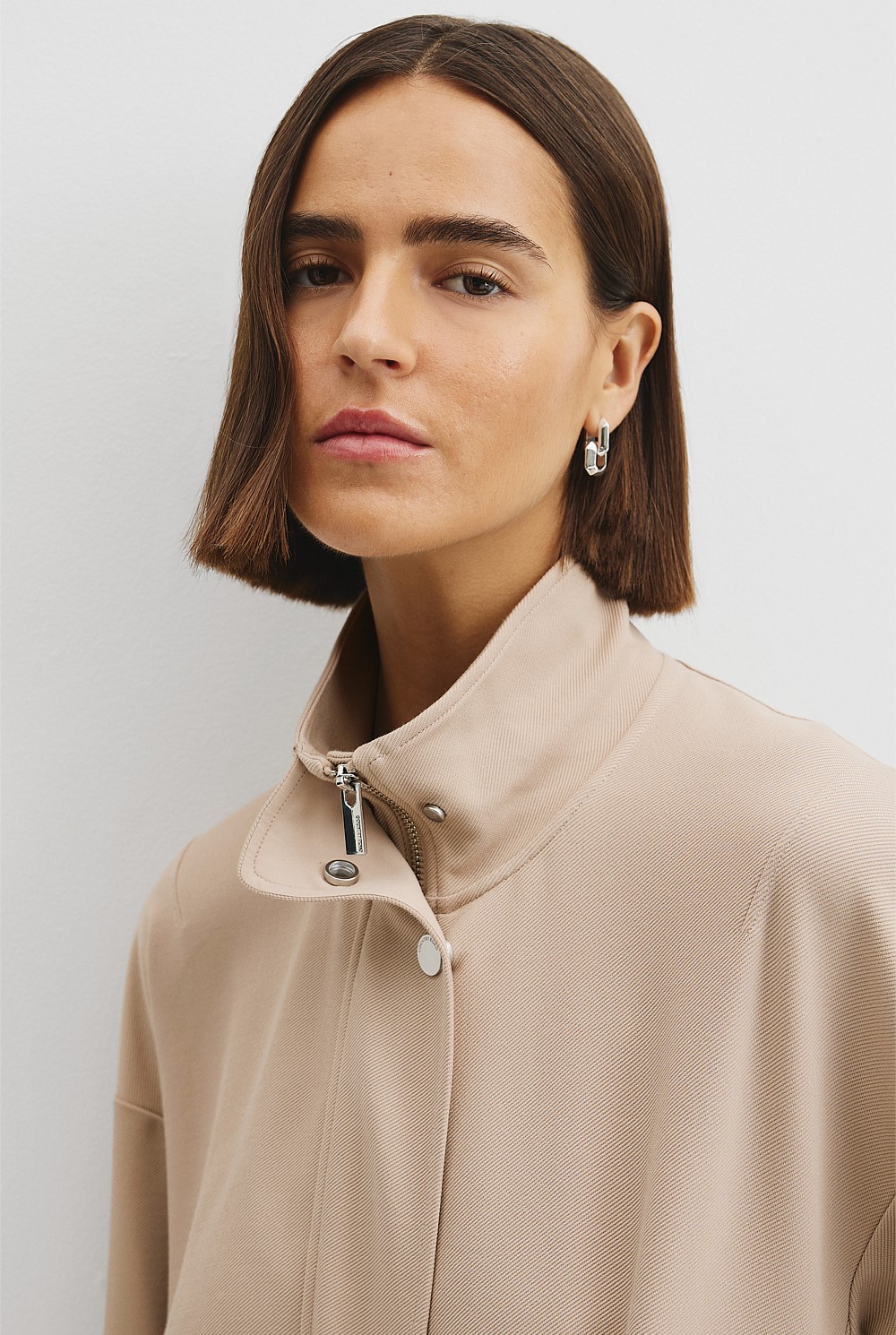 Twill Track Jacket