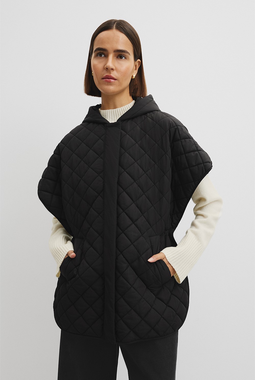 Quilted Poncho