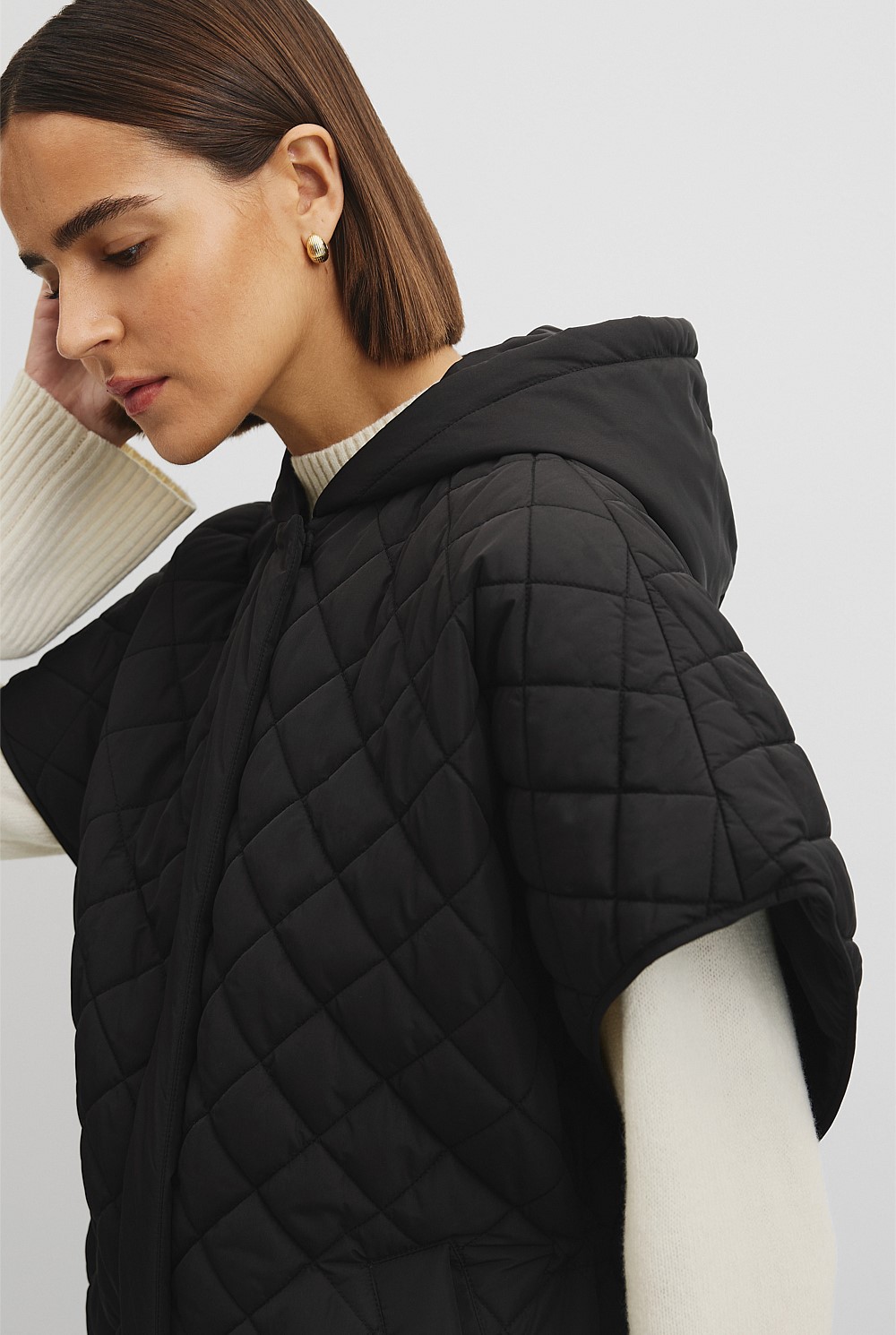 Quilted Poncho