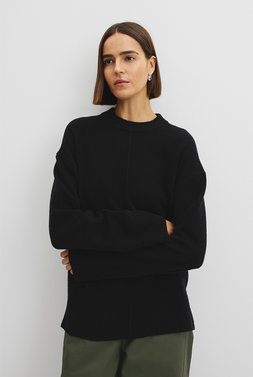 Merino Crew Neck Knit