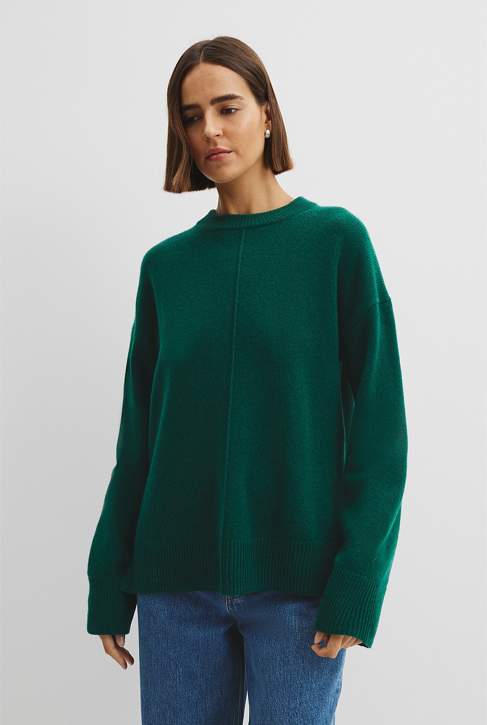 Merino Crew Neck Knit