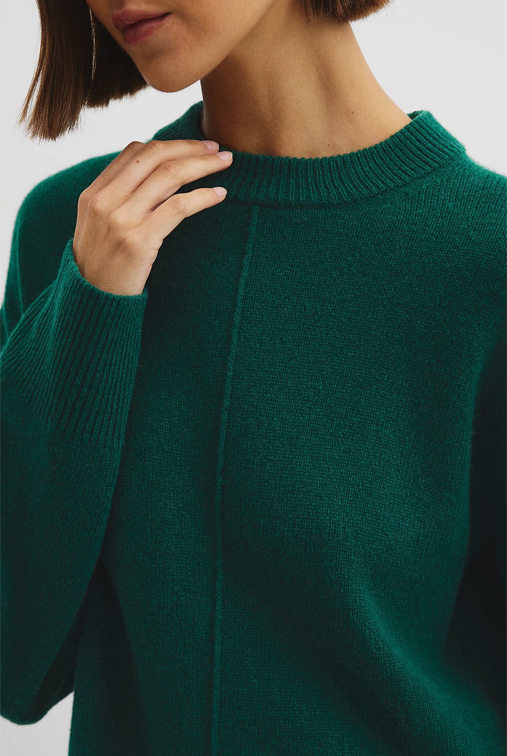Merino Crew Neck Knit