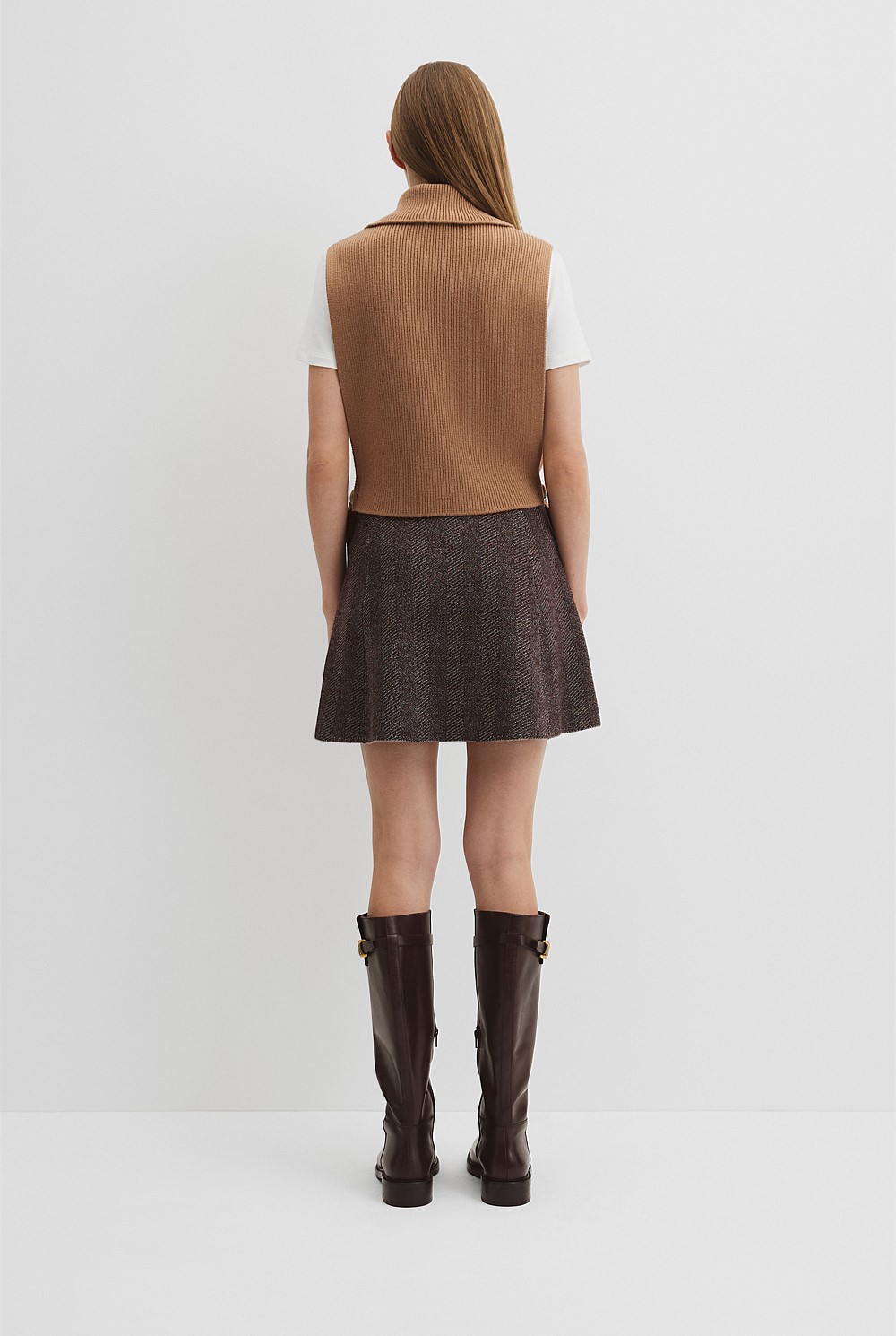 Rib Knit Tabbard