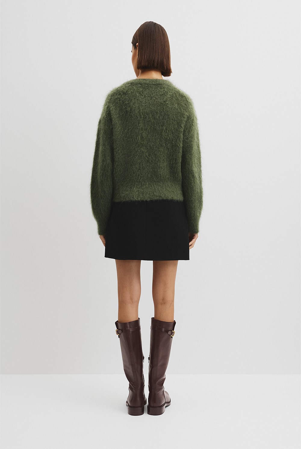 Long Sleeve Fluffy Cardigan