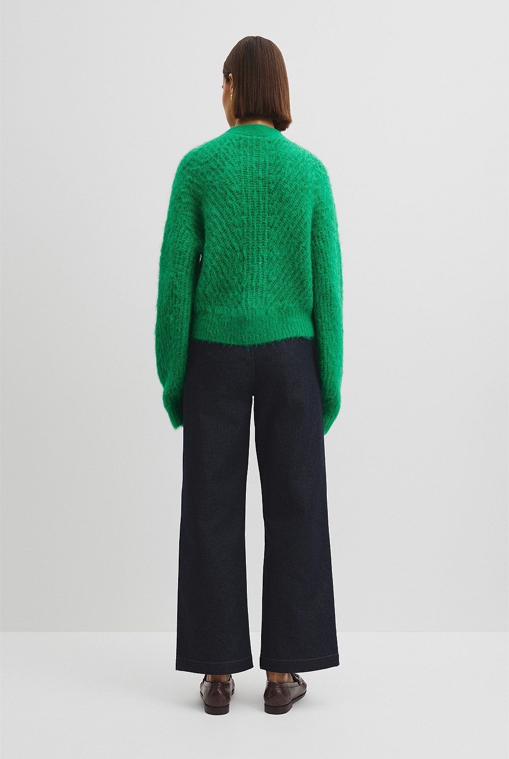 Fluffy Knit Cardigan